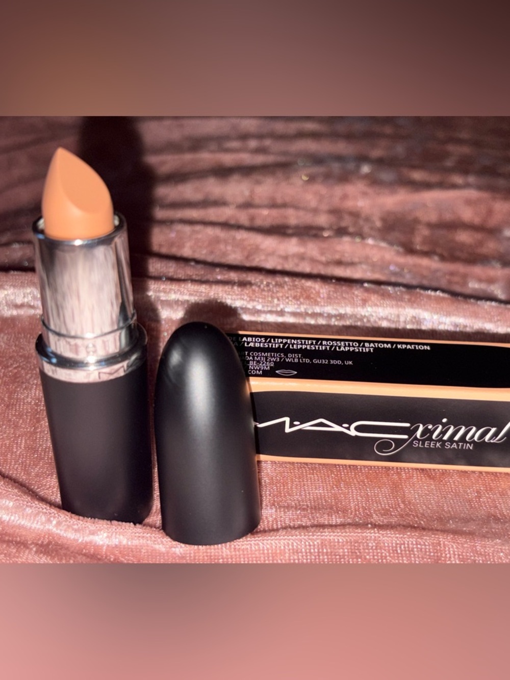 MAC Macximal Sleek Satin Lipstick - Ceame D’Nude